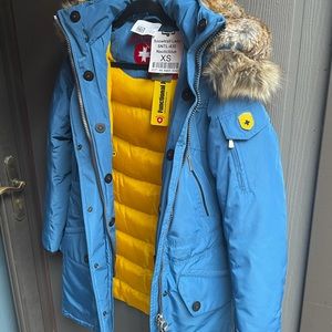 Wellensteyn Winter Jacket! Brand-new with tags. Rare color. Super warm!